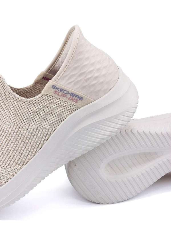 Skechers - Tênis Feminino Skechers 149709 Natural Bege 5