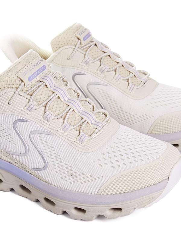 Skechers - Tênis Feminino Skechers Glide Step 180272 Natural Bege 9