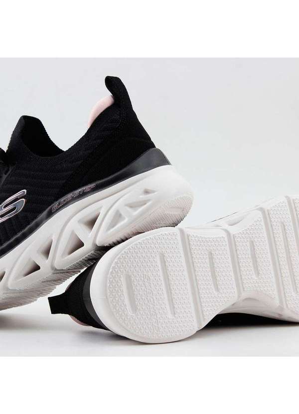 Skechers - Tênis Feminino Skechers Glide Step Preto Preto 3