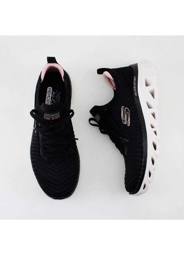 Skechers - Tênis Feminino Skechers Glide Step Preto Preto 4