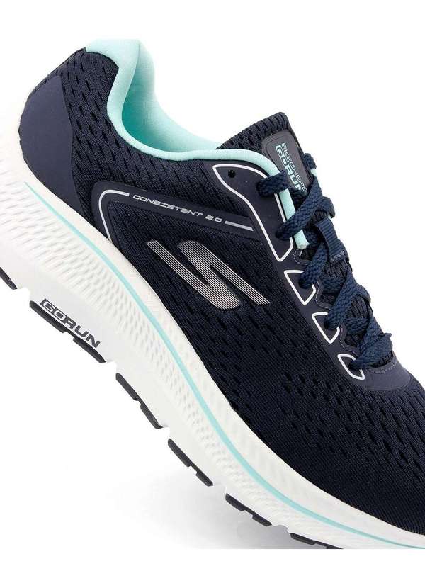 Skechers - Tênis Feminino Skechers Go Run Consistent Marinho Azul 2