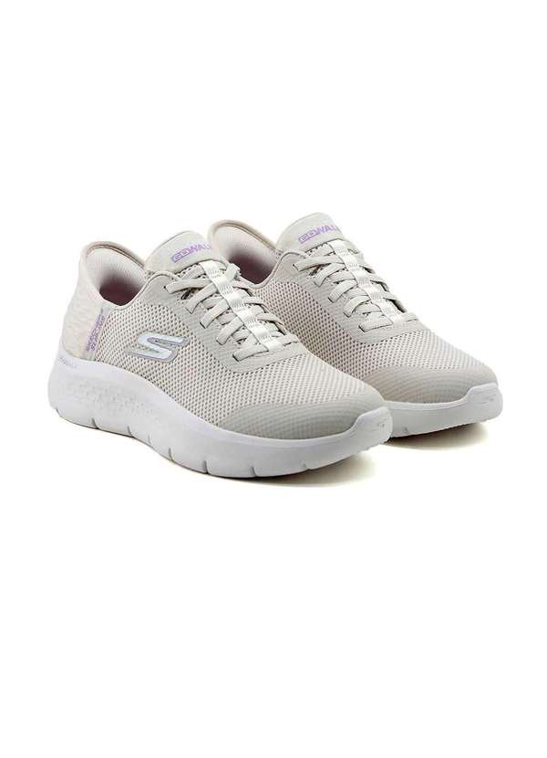 Skechers - Tênis Feminino Skechers Go Walk Flex Slip-Ins Off White Bege 3
