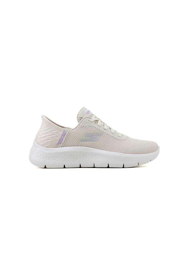 Skechers - Tênis Feminino Skechers Go Walk Flex Slip-Ins Off White Bege 4