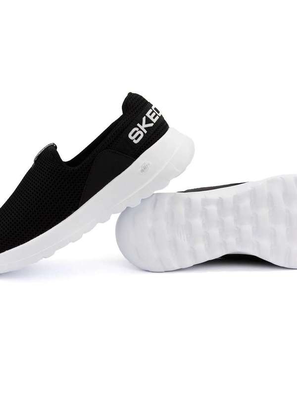 Skechers - Tênis Feminino Skechers Go Walk Joy Slip On Preto Preto 5