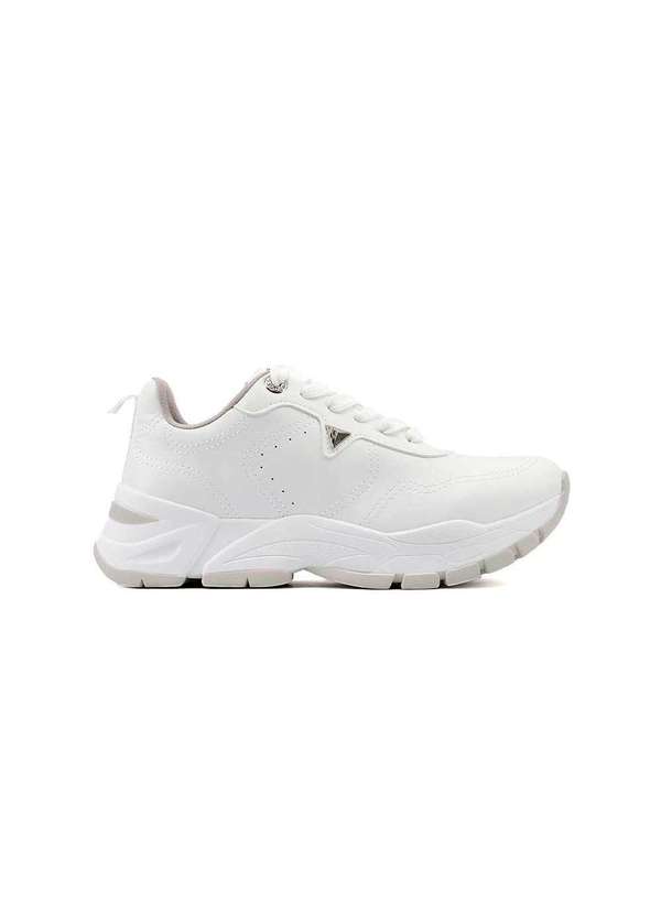 Via Marte - Tênis Feminino Via Marte Casual 140-003-02 Branco Branco