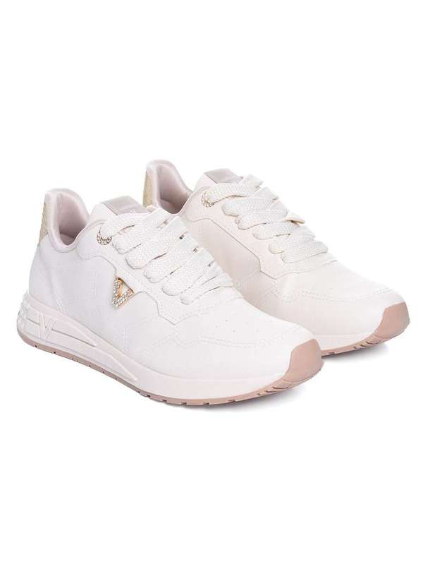 Via Marte - Tênis Feminino Via Marte Casual Marfim Bege 3