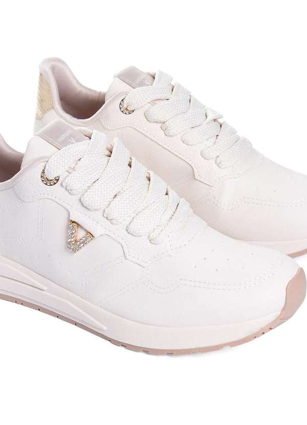 Via Marte - Tênis Feminino Via Marte Casual Marfim Bege 4