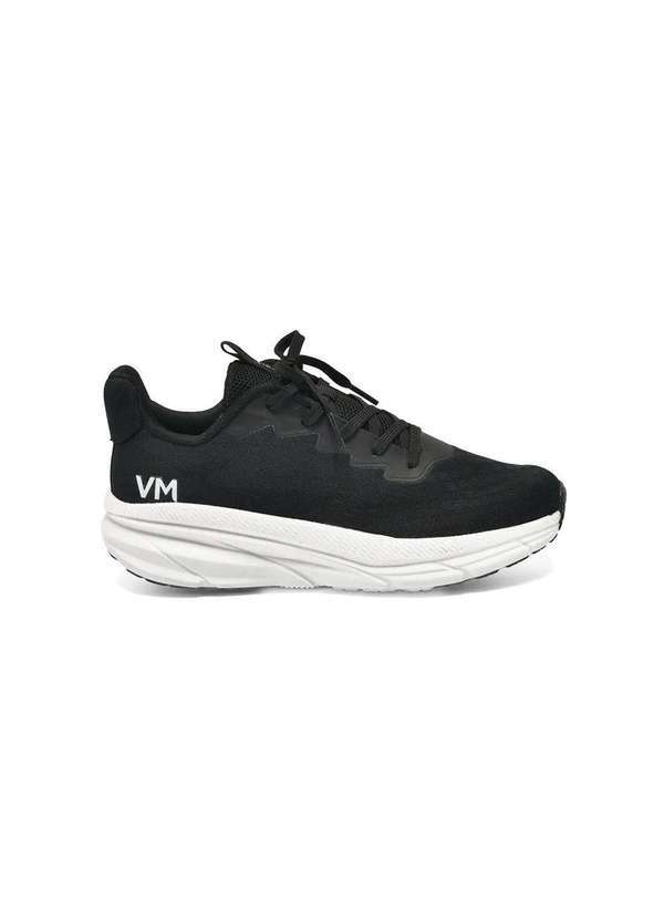 Via Marte - Tênis Feminino Via Marte Esportivo Preto Preto