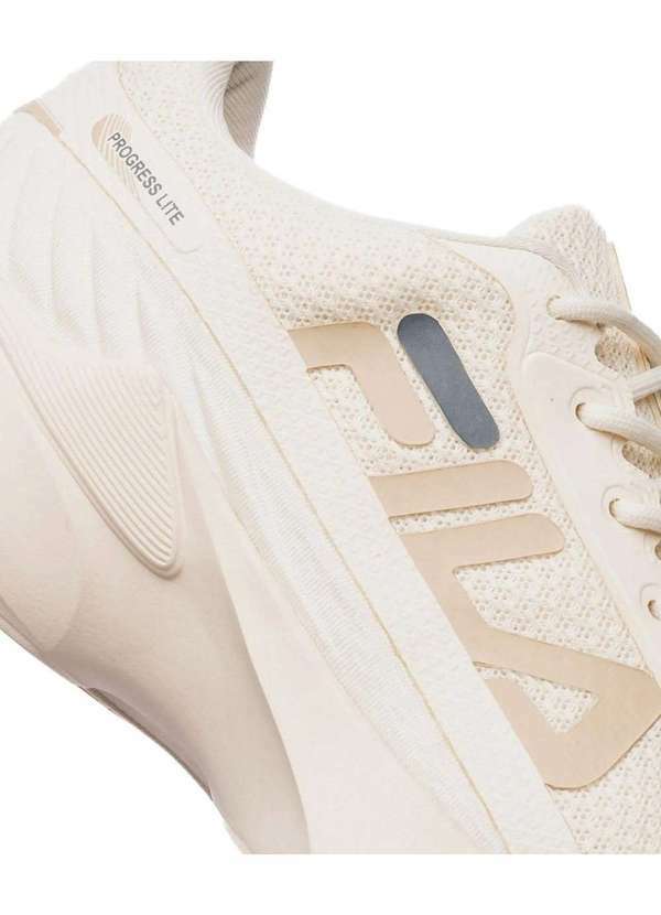 Fila - Tênis Fila Progress Lite Feminino F02tr00046 Bege Bege 3
