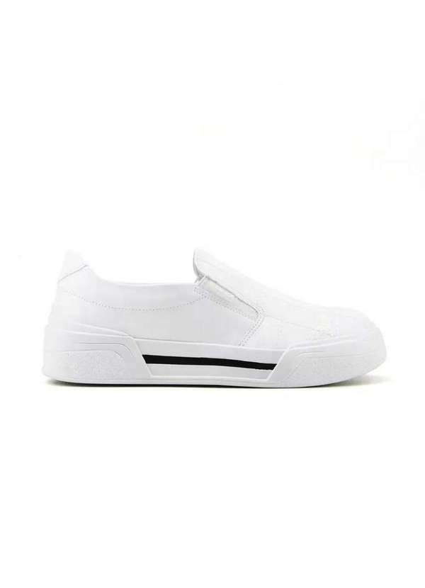 Quiz - Tênis Flatform Feminino Quiz 63-1779-15 Branco Branco