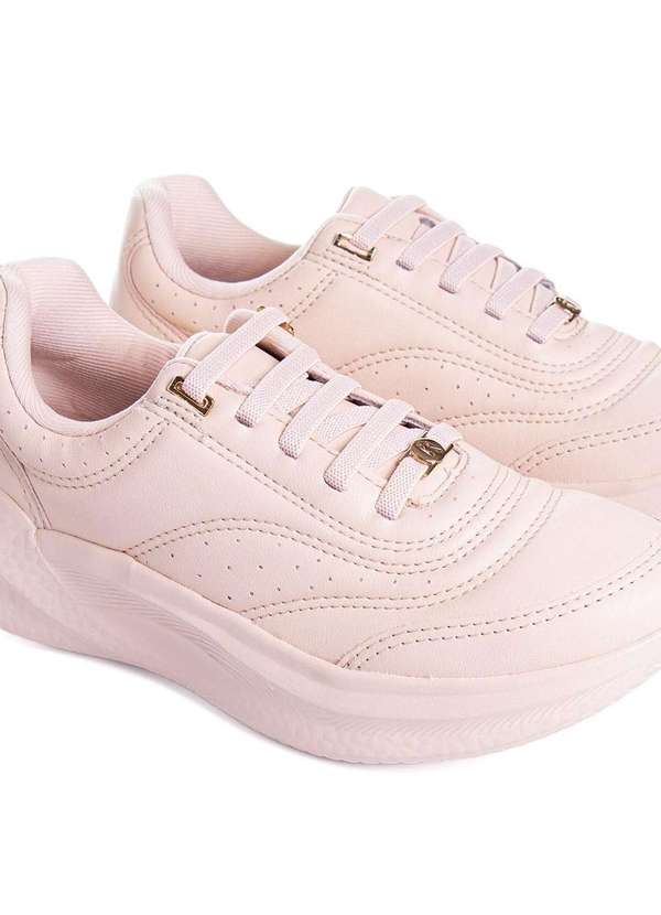 Kolosh - Tênis Kolosh Esportivo Feminino Rose Bege 4