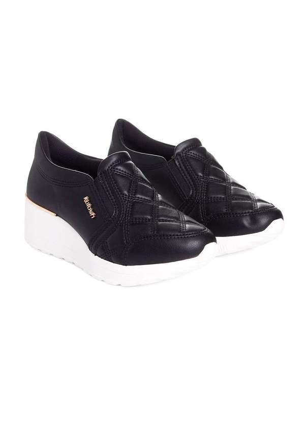 Kolosh - Tênis Kolosh Upper Slip On Preto Preto 3
