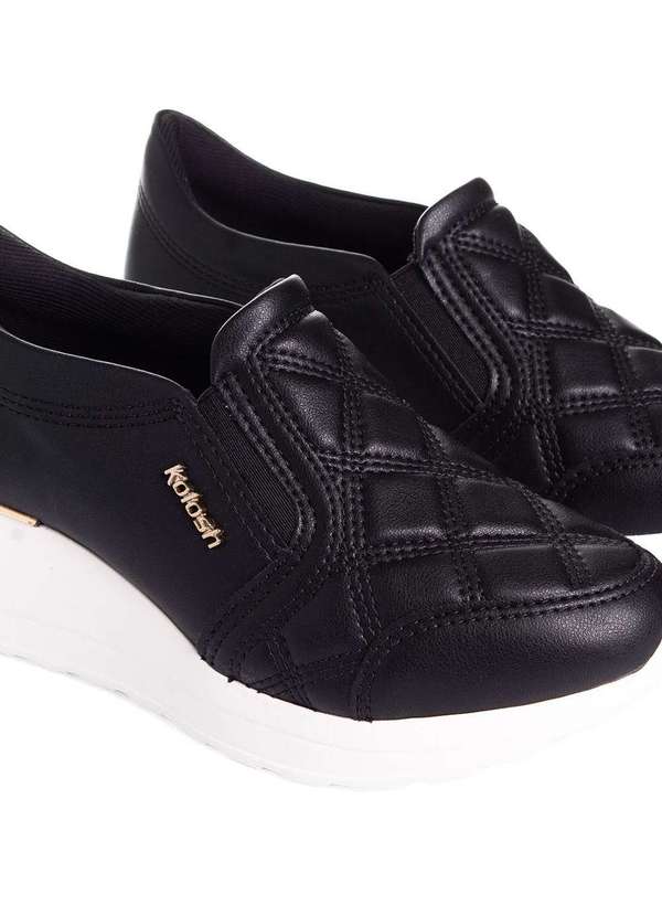 Kolosh - Tênis Kolosh Upper Slip On Preto Preto 4