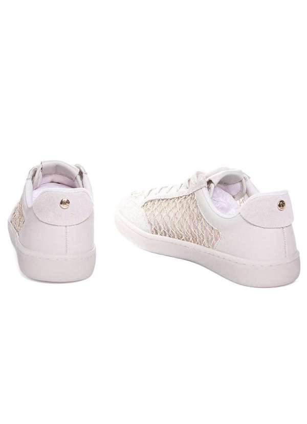 Loucos e Santos - Tênis Loucos e Santos Trançado Couro Off White Bege 5