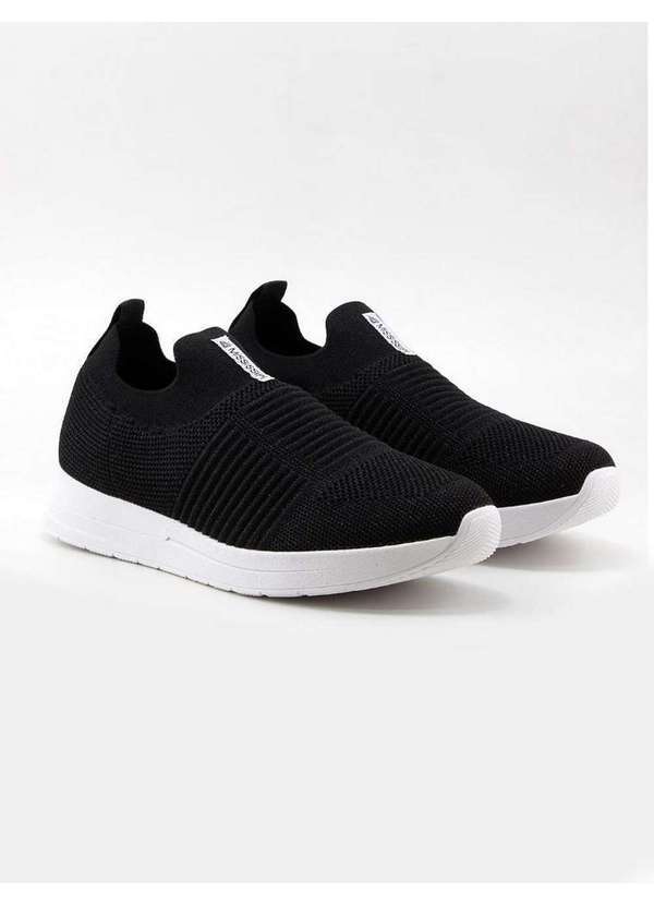 Mississipi - Tênis Mississipi Slip On Mi451 Preto Preto