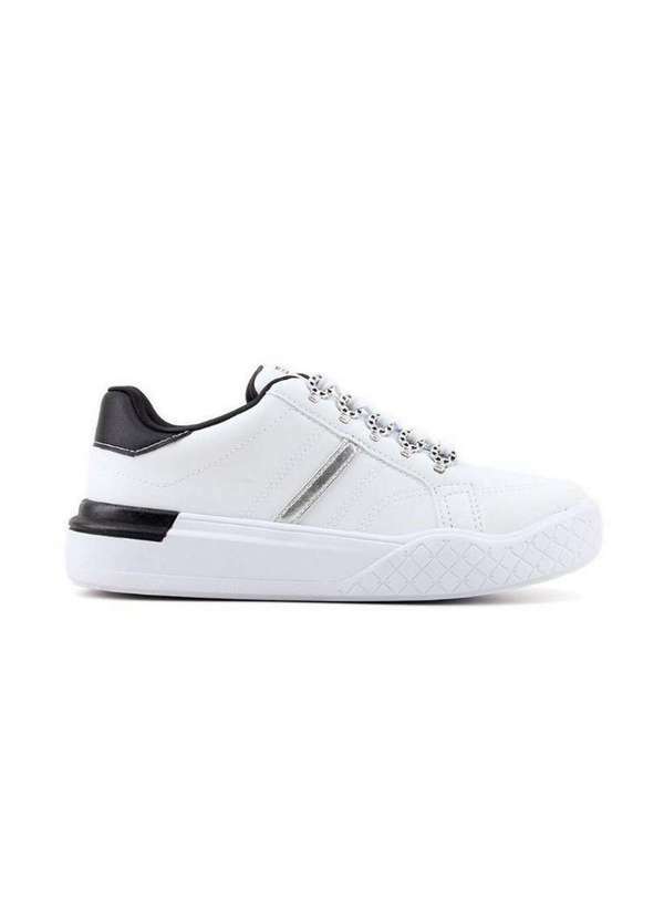 Ramarim - Tênis Ramarim Casual 23-81203 Branco/Ouro Branco