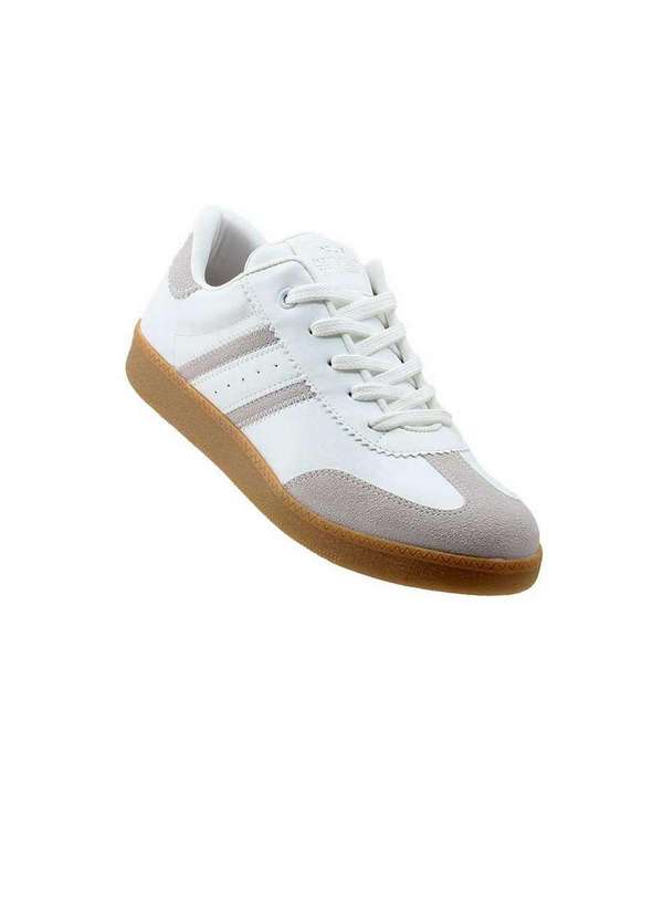 Quiz - Tênis Sandra Quiz Casual 61-1739-16 Branco Branco 2