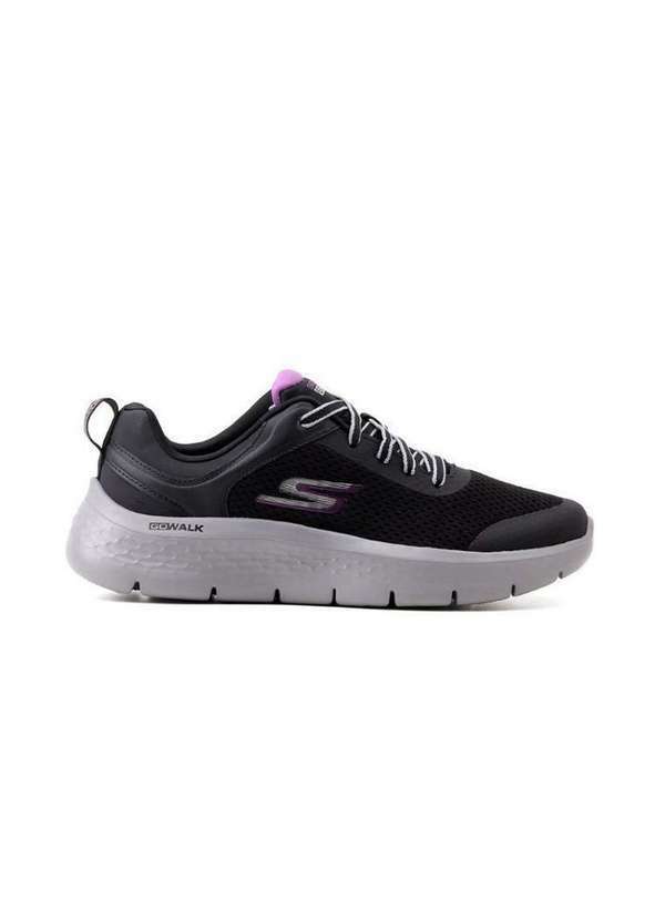 Skechers - Tênis Skechers Go Walk Flex 124817 Preto/Branco Preto