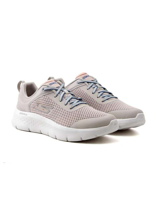 Skechers - Tênis Skechers Go Walk Flex 124817 Taupy Bege 4