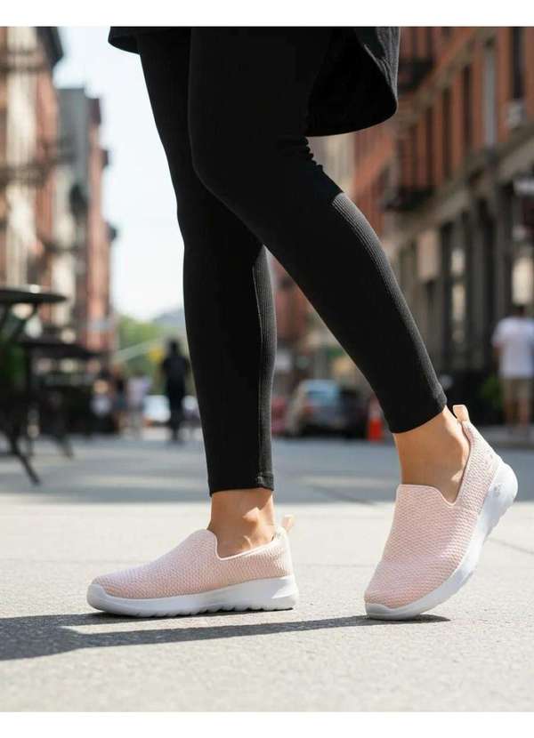 Skechers - Tênis Skechers Go Walk Joy Rosa Rosa 3