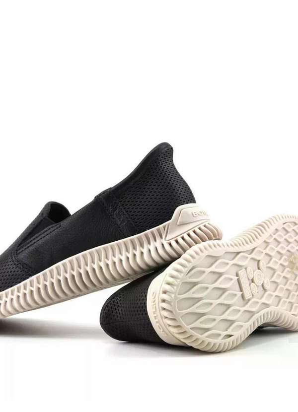 Bottero - Tênis Slipon Bottero 357522 Couro Preto Preto 2