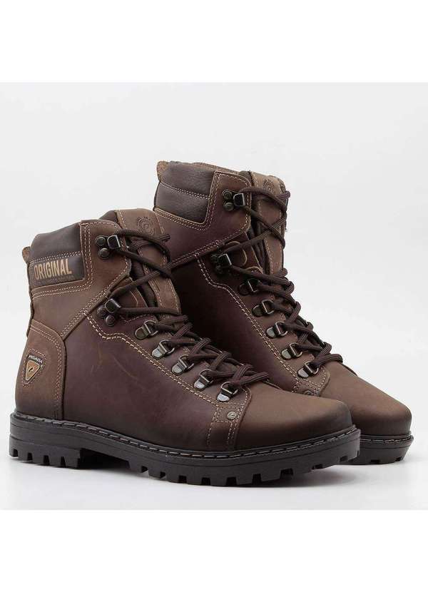 Pegada - Bota Coturno Pegada Jungle Cafe Marrom 3