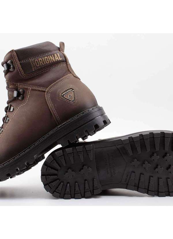 Pegada - Bota Coturno Pegada Jungle Cafe Marrom 5