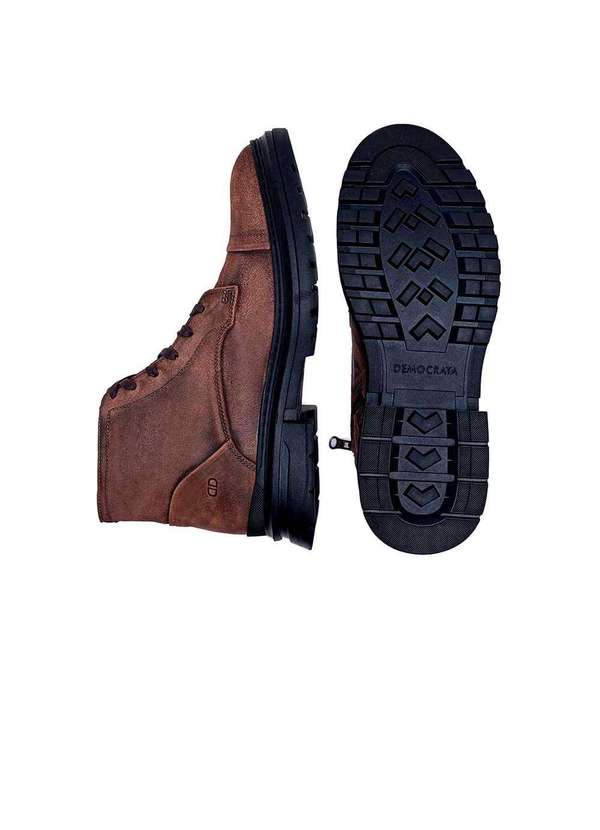 Democrata - Bota Democrata Garage Eron 528102 Couro Tabaco Marrom 3