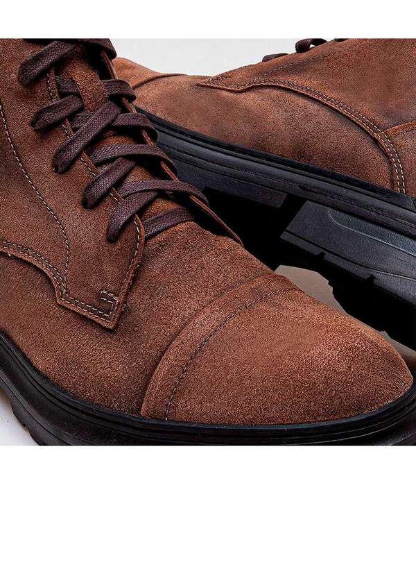 Democrata - Bota Democrata Garage Eron 528102 Couro Tabaco Marrom 4