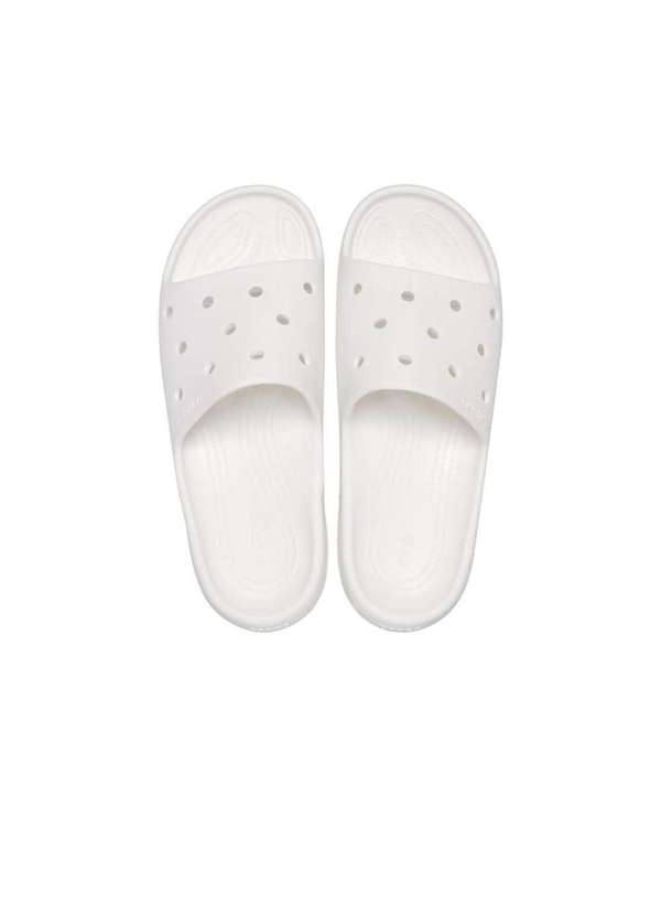 Crocs - Chinelo Crocs Classic Slide V2 Branco Branco 2