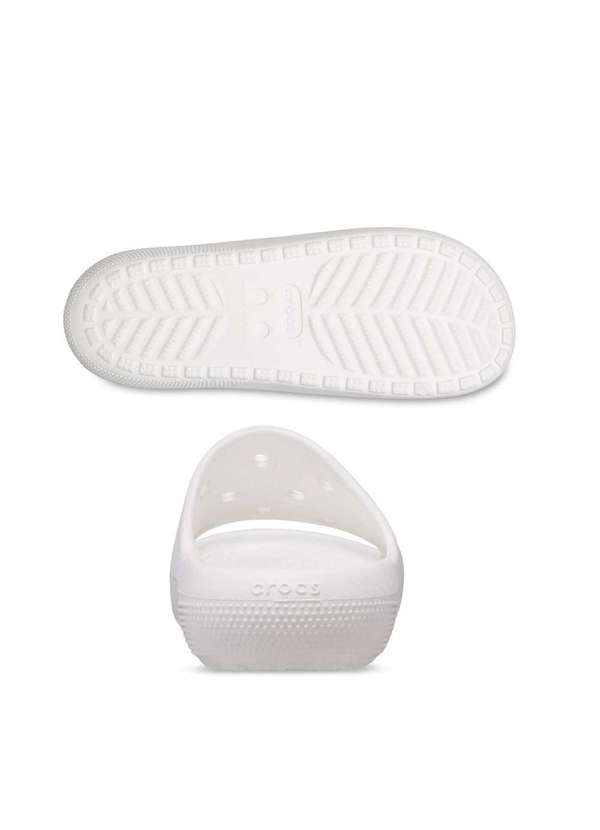 Crocs - Chinelo Crocs Classic Slide V2 Branco Branco 4