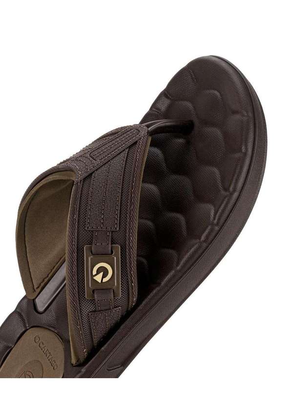 Cartago - Chinelo de Dedo Cartago Egeu Iii 12287 Marrom Marrom 1