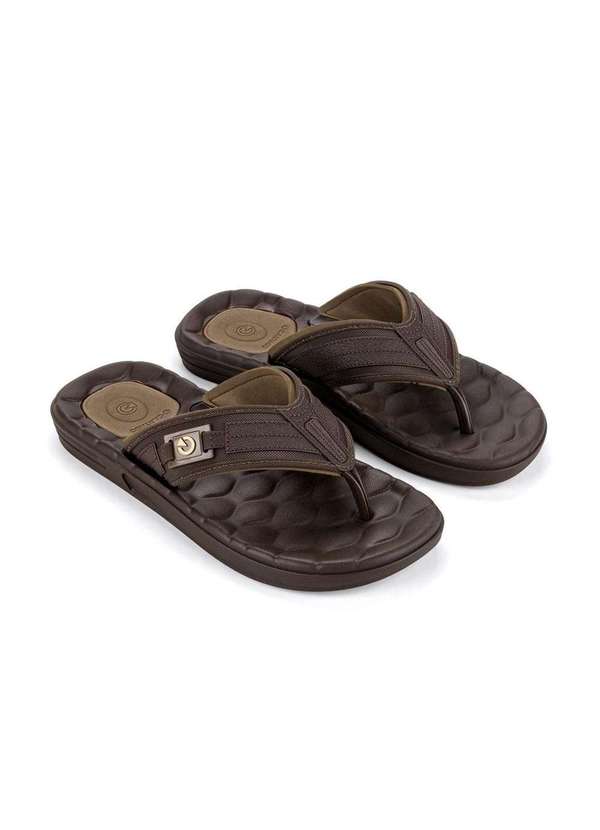 Cartago - Chinelo de Dedo Cartago Egeu Iii 12287 Marrom Marrom 3