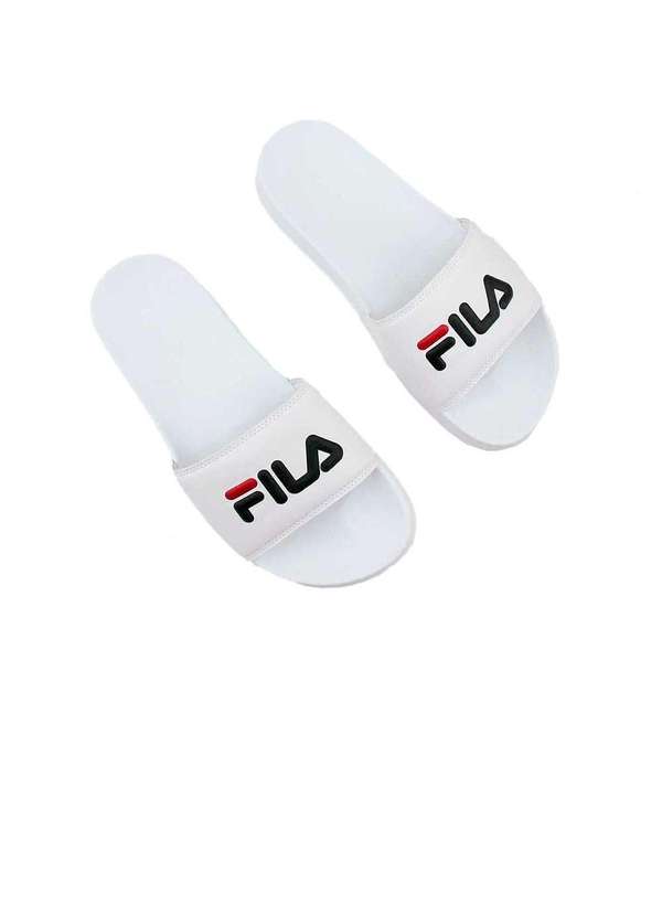 Fila - Chinelo Fila Drifter Basic 11a Branco/Marinho Branco 3