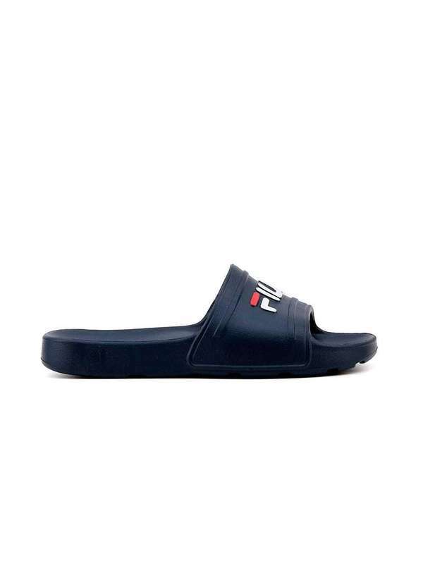 Fila - Chinelo Fila Sleek Slide F01sd00010 Marinho Azul