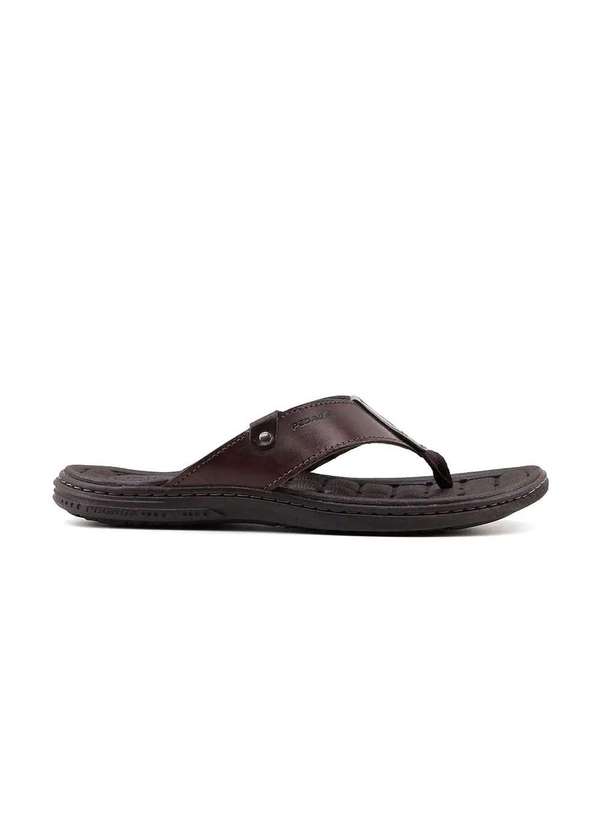 Pegada - Chinelo Masculino Pegada 131281 Cravo Marrom 1