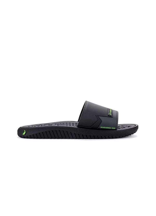 Grendene - Chinelo Masculino Slide Pump Ii Rider Preto Preto