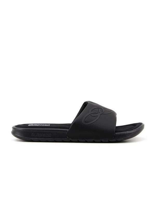 Olympikus - Chinelo Olympikus Slide Evasense Patmos 152 Preto Preto
