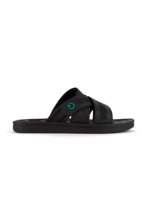 Cartago - Chinelo Slide Cartago Alabama 12203-As452 Preto Preto
