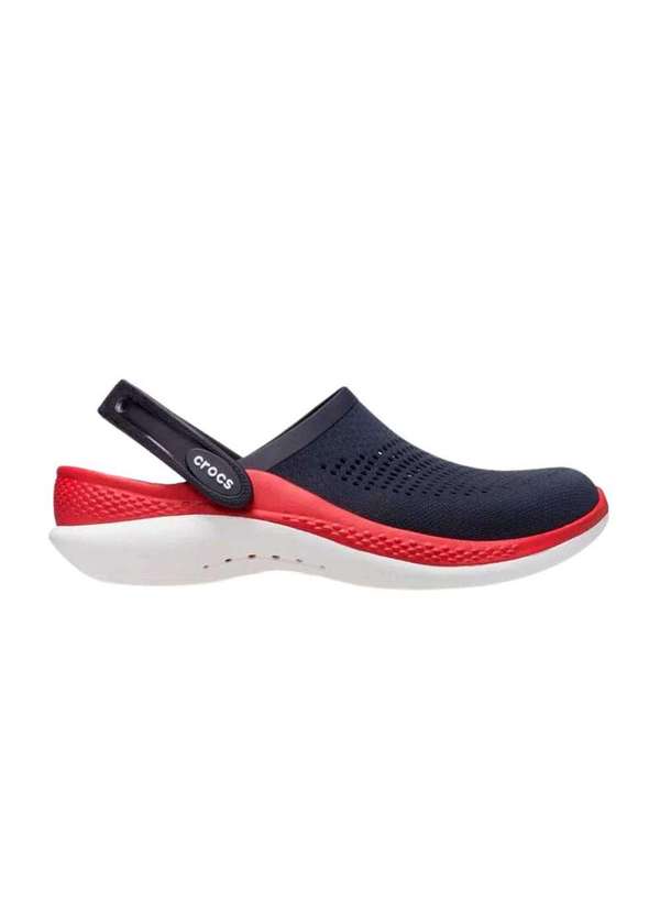 Crocs - Sandália Crocs Literide 360 Clog Marinho/Vermelho Marinho