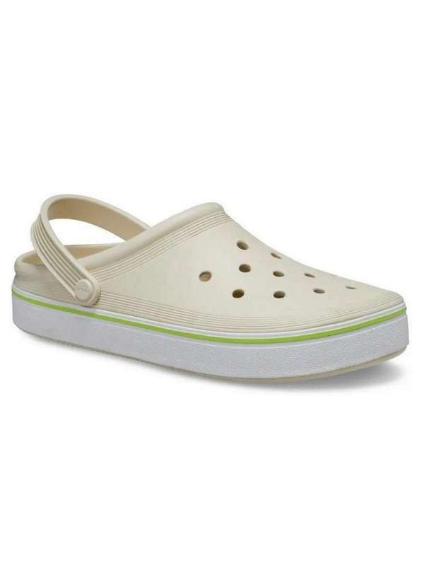 Sandália Crocs Off Court Clog 208371 Osso Bege - Pixole