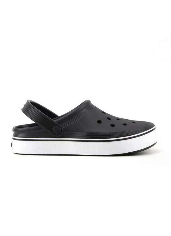 Crocs - Sandália Crocs Off Court Clog 208371 Preto Preto