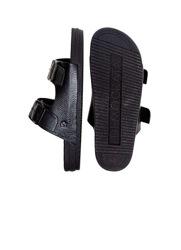 Democrata - Sandália Democrata Easy Weekend Couro Preto Preto 2