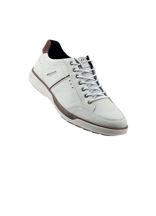 Pegada - Sapatênis Pegada Amortech 111102 Couro Bege Bege 2