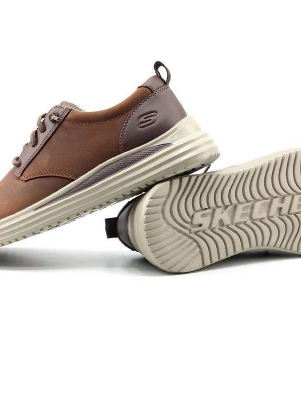Skechers - Tênis Skechers Mursett Classic Fit 204667 Marrom Marrom 4