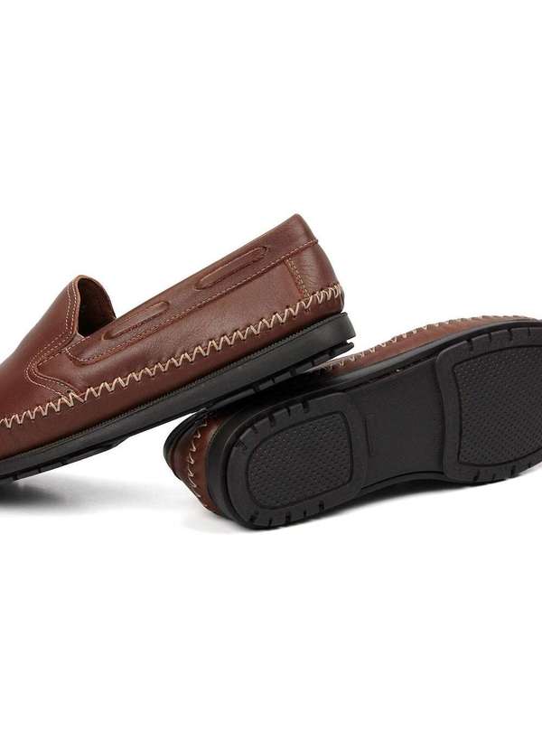 Jovaceli - Mocassim Jovaceli Confort Sola Gel 4002 Tostado Marrom 5