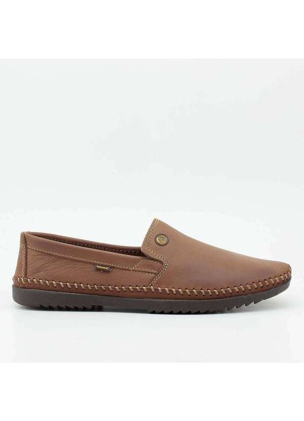 Freeway - Mocassim Masculino Free Way Logan 4 Havana Caramelo