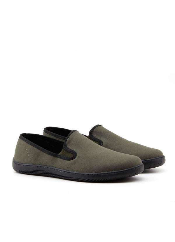Italianinho - Sapatilha Masculina Italianinho Preto Verde Verde