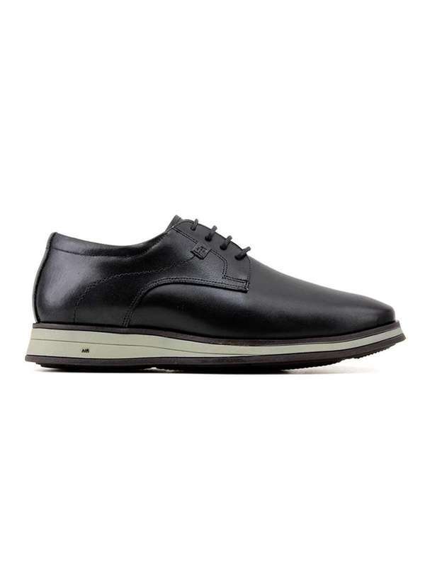 Jota Pe - Sapato Casual Jota Pe Morgan 45 Acima 86202g Couro Preto Preto