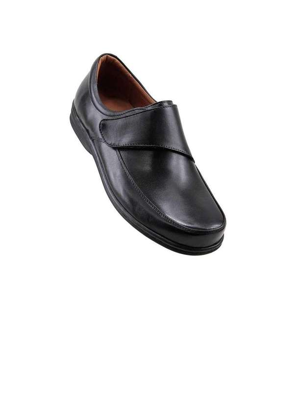 Opananken - Sapato Opananken Diabetics Couro 38507 Preto Preto 2